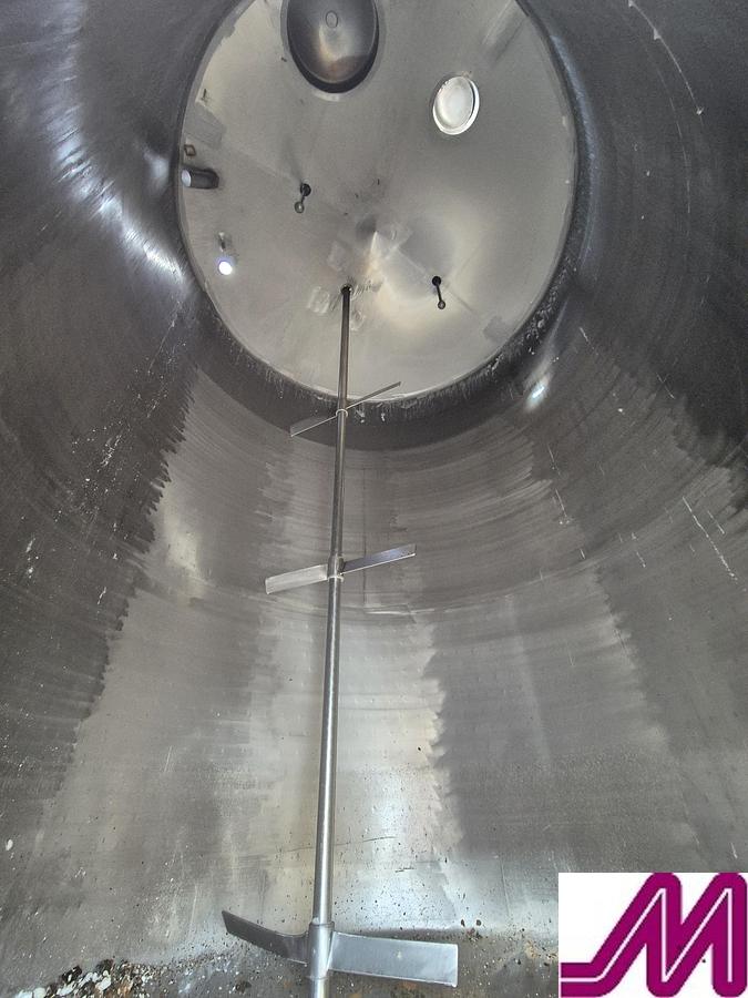 Used 25,000 Litre Stainless Steel Jacketed Mix Tank