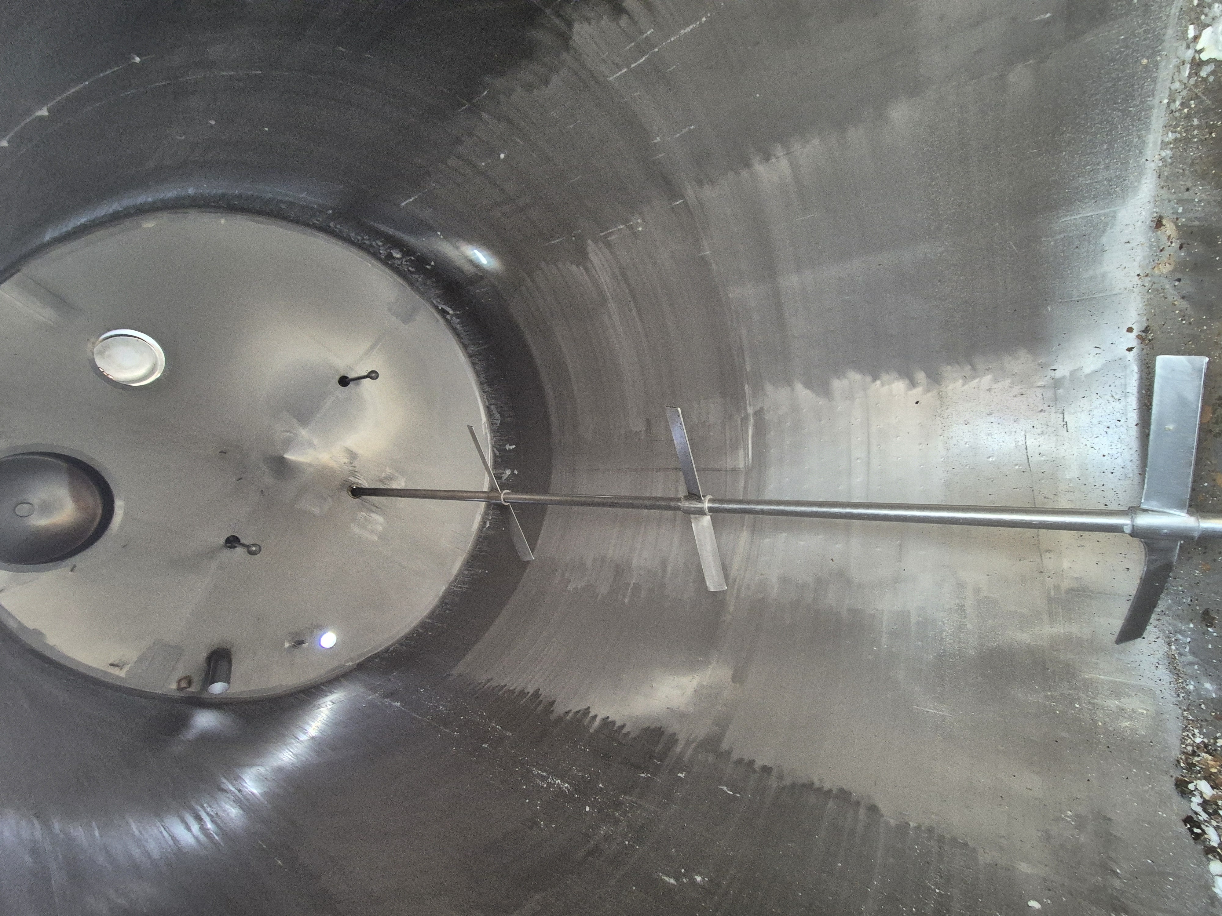 Used 25,000 Litre Stainless Steel Jacketed Mix Tank