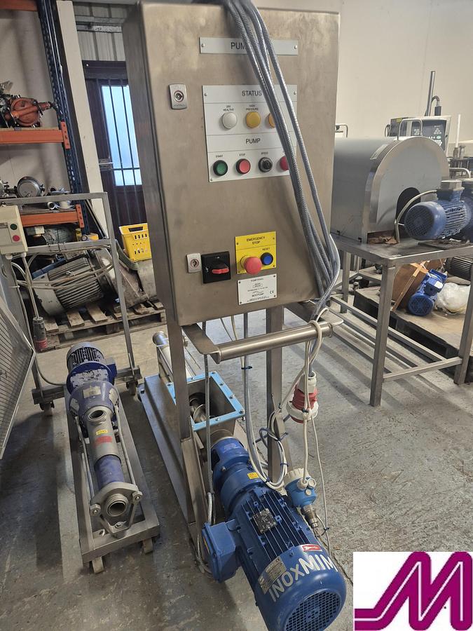 Used 2022 Inoxmim FL40ERB2 Helical Pump with Hopper