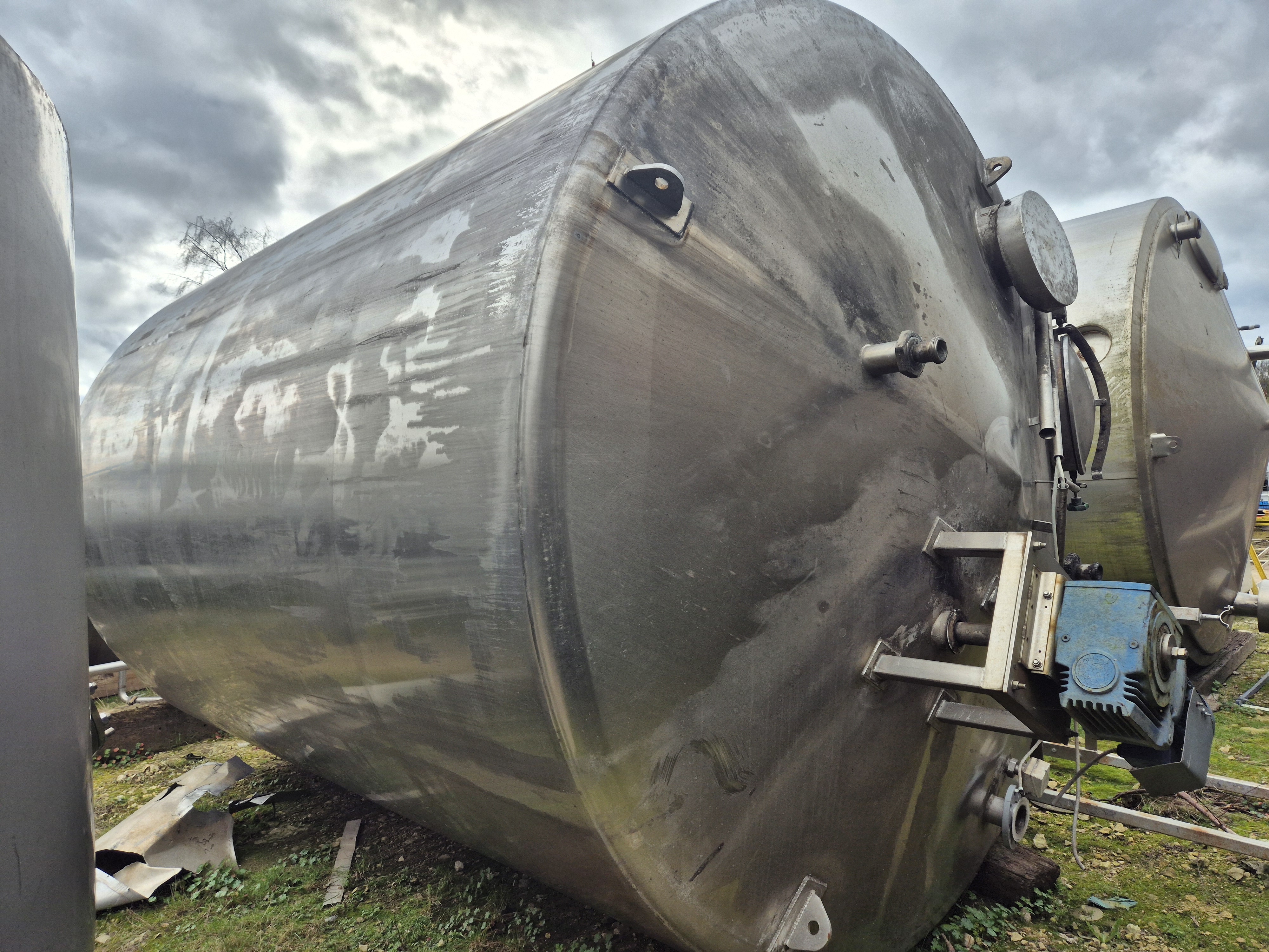 Used Alfa Laval 25,000 Litre Stainless Steel Jacketed Tank