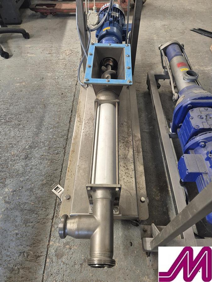 Used 2022 Inoxmim FL40ERB2 Helical Pump with Hopper