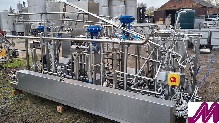 Used 2020 Sordi Skid Mounted Flash Pasteuriser with Buffer Tank