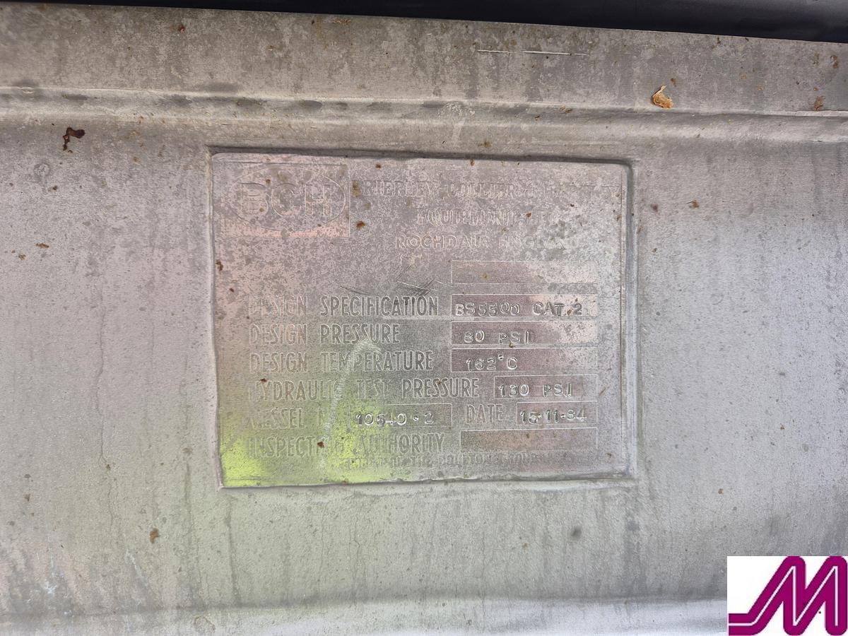 Used BCH 2,000 Litre Jacketed Cooking Vessel with Over Scrape Wall Agiator