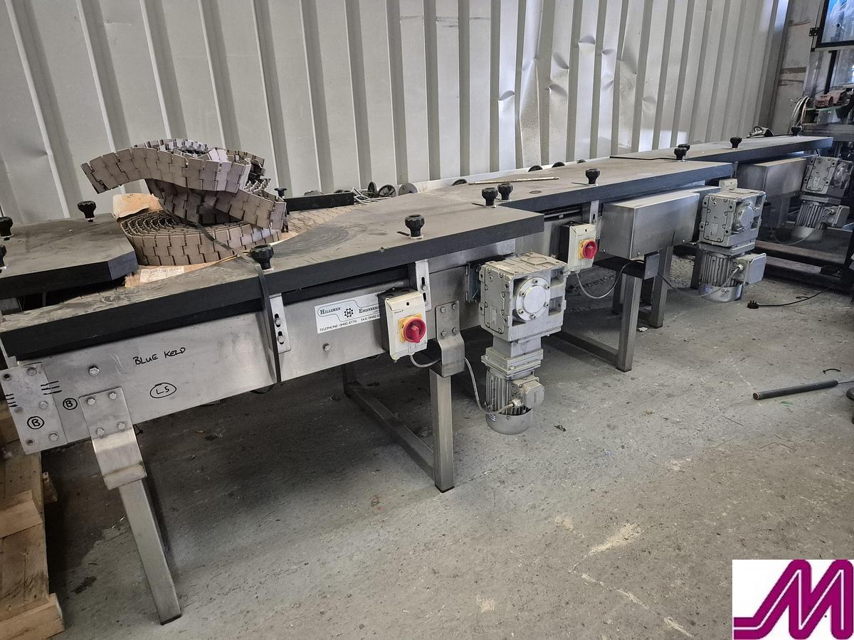 Used Hillsmen Pressureless Combining Conveyor System