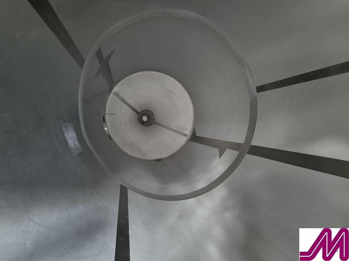 Used 2023 18,760 Litre Cylindro Conical Fermenting Vessel 6PD