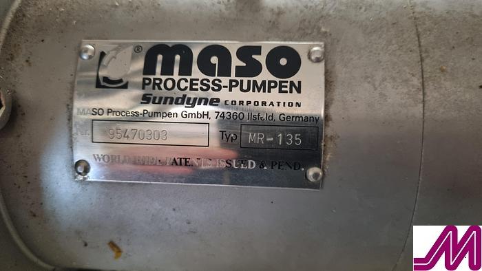 Used Maso MR135 3" Sine Pump