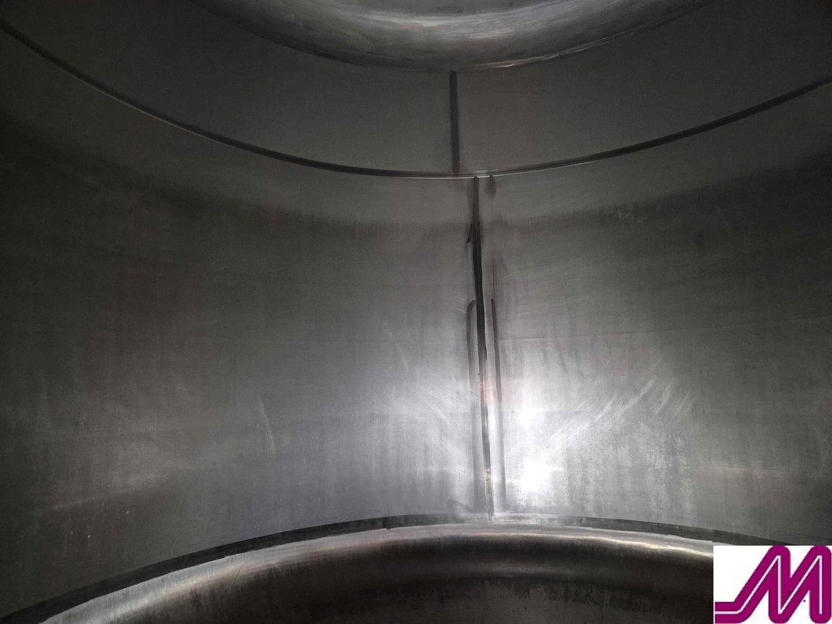 Used Moeschle 12,000 Litre Stainless Steel Jacketed Tank