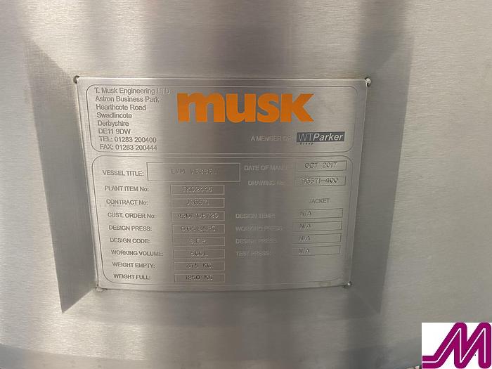 Used 2017 New & Unused Powder Blending Process Skid Unit