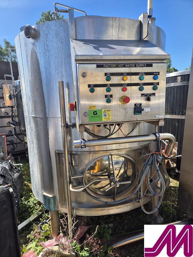 Used 2017 Excel Stainless 3,300 Litre Insulated Tank