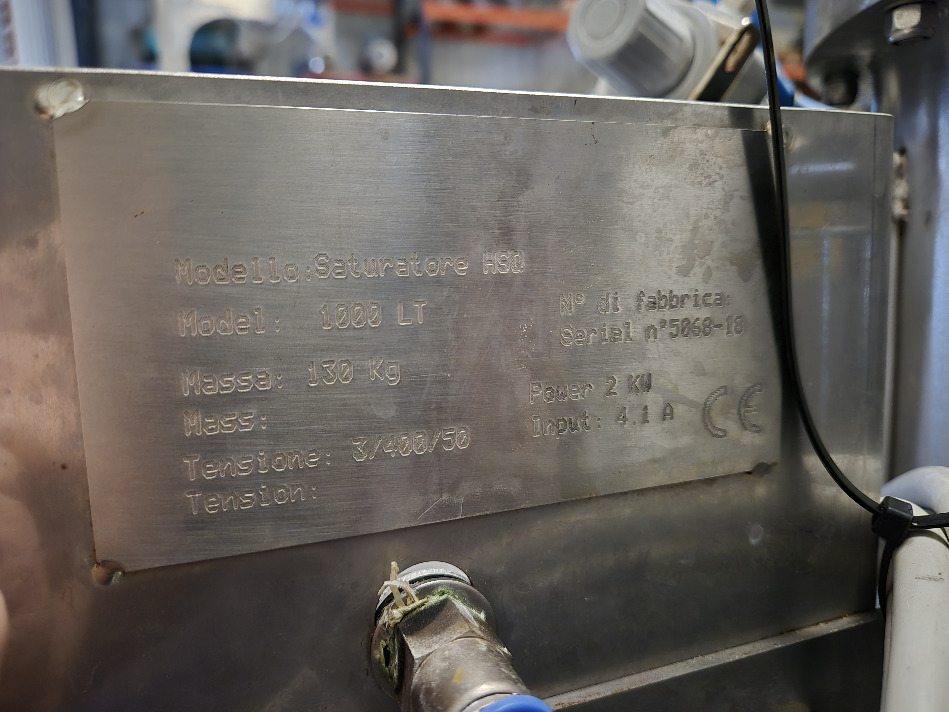 Used 2018 IC Systems Model 1000 LT  Inline Carbonator