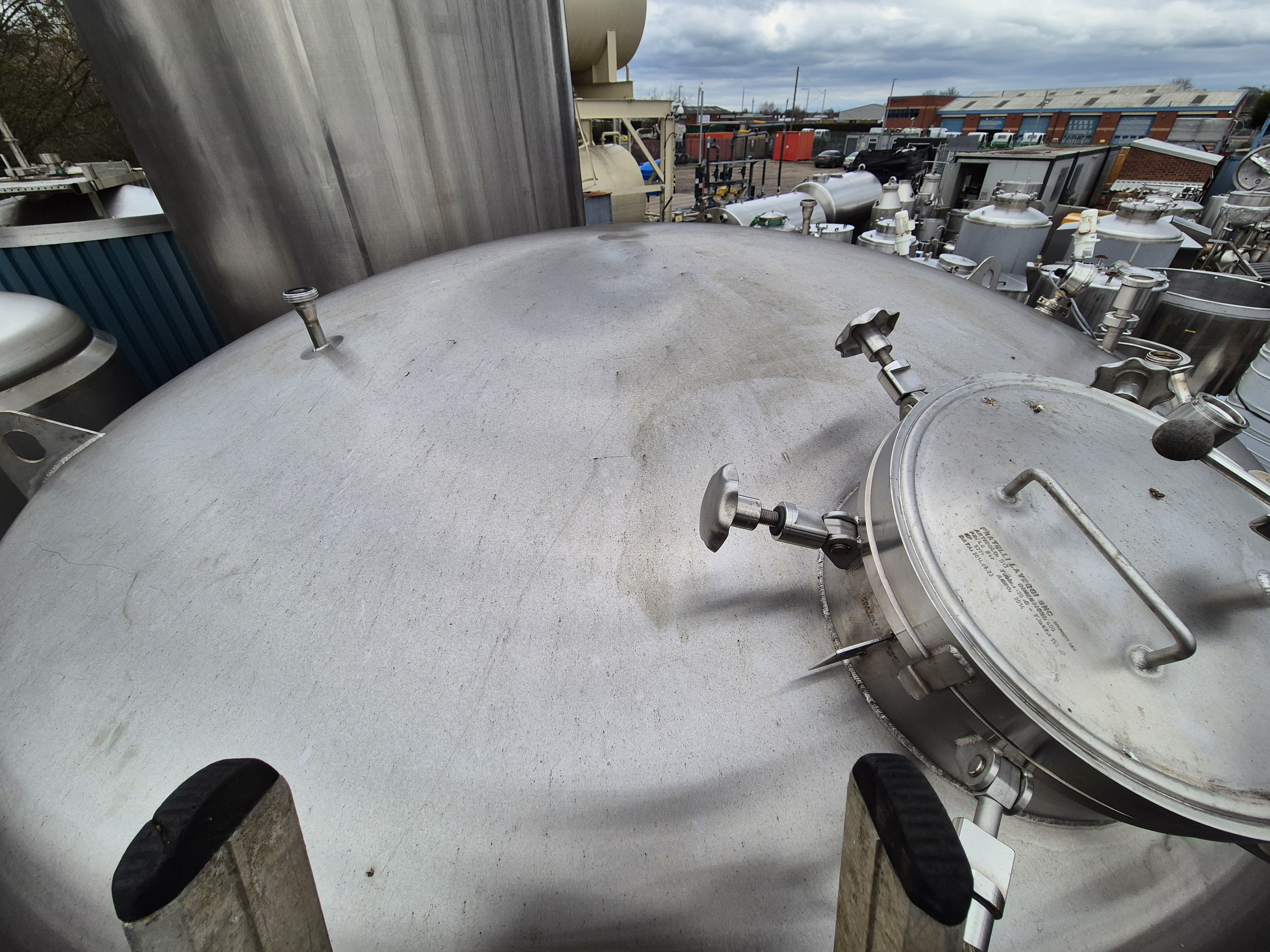 Used 10,000 Litre Stainless Steel Insulated Tank