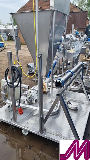 Used Product Transfer Station with Maso Sine Pump