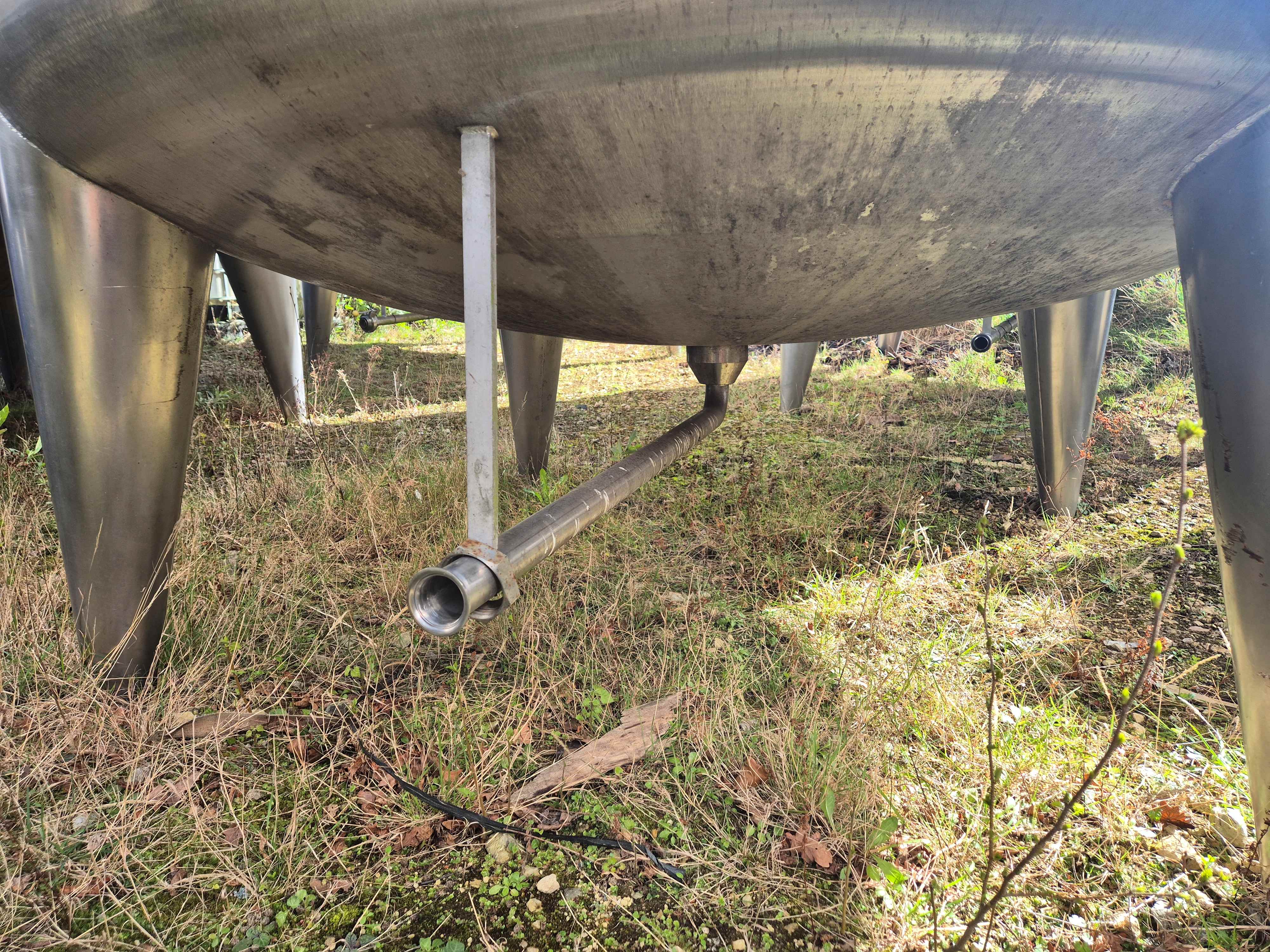 Used Moeschle 12,000 Litre Stainless Steel Jacketed Tank