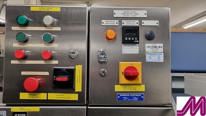 Used Fryma VME 20 Lab / Product Development Mixer