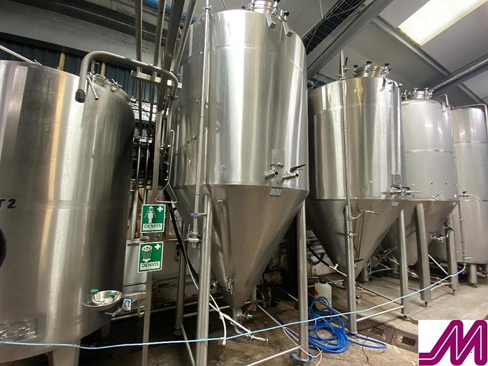 Used 2013 Malrex 30BB FVL Stainless Steel Jacketed Fermentation Vessel Serial/Vin: