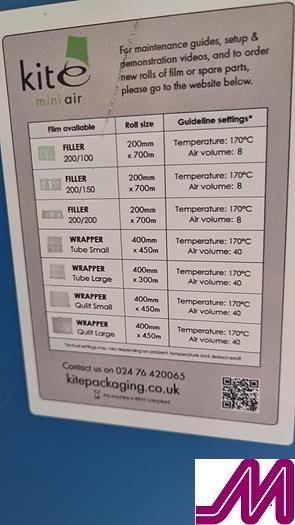 Used Kite Mini Air System with Trolley