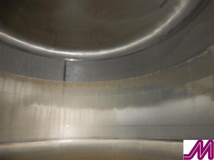 Used Moeschle 6,800 litre Stainless Steel Single Skin Tank