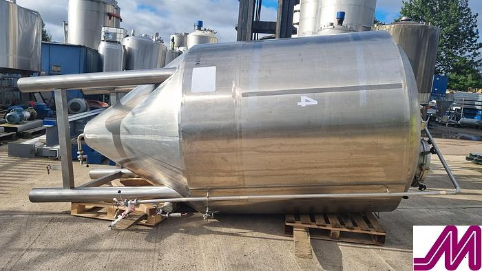 Used Caspary 6,970 Litre Cylidro Conical Fermenting Vessel