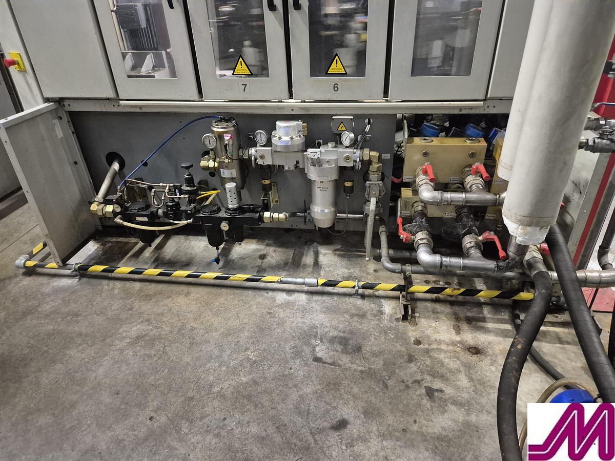 Used 2001 Sidel SBO Rotary Poly Bottle Blowing Line