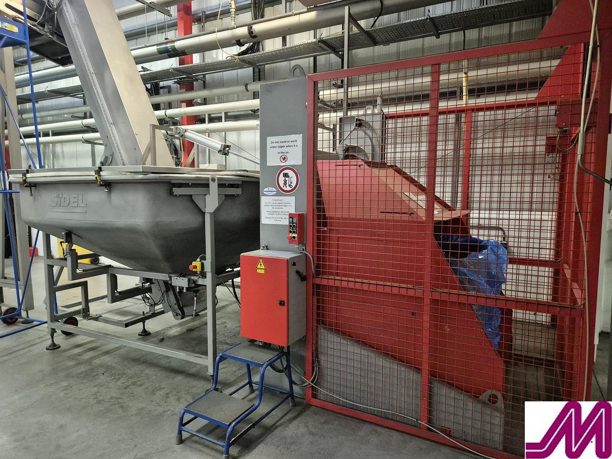Used 2001 Sidel SBO Rotary Poly Bottle Blowing Line