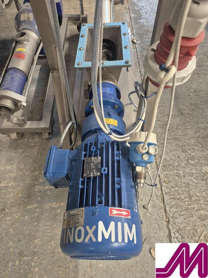 Used 2022 Inoxmim FL40ERB2 Helical Pump with Hopper