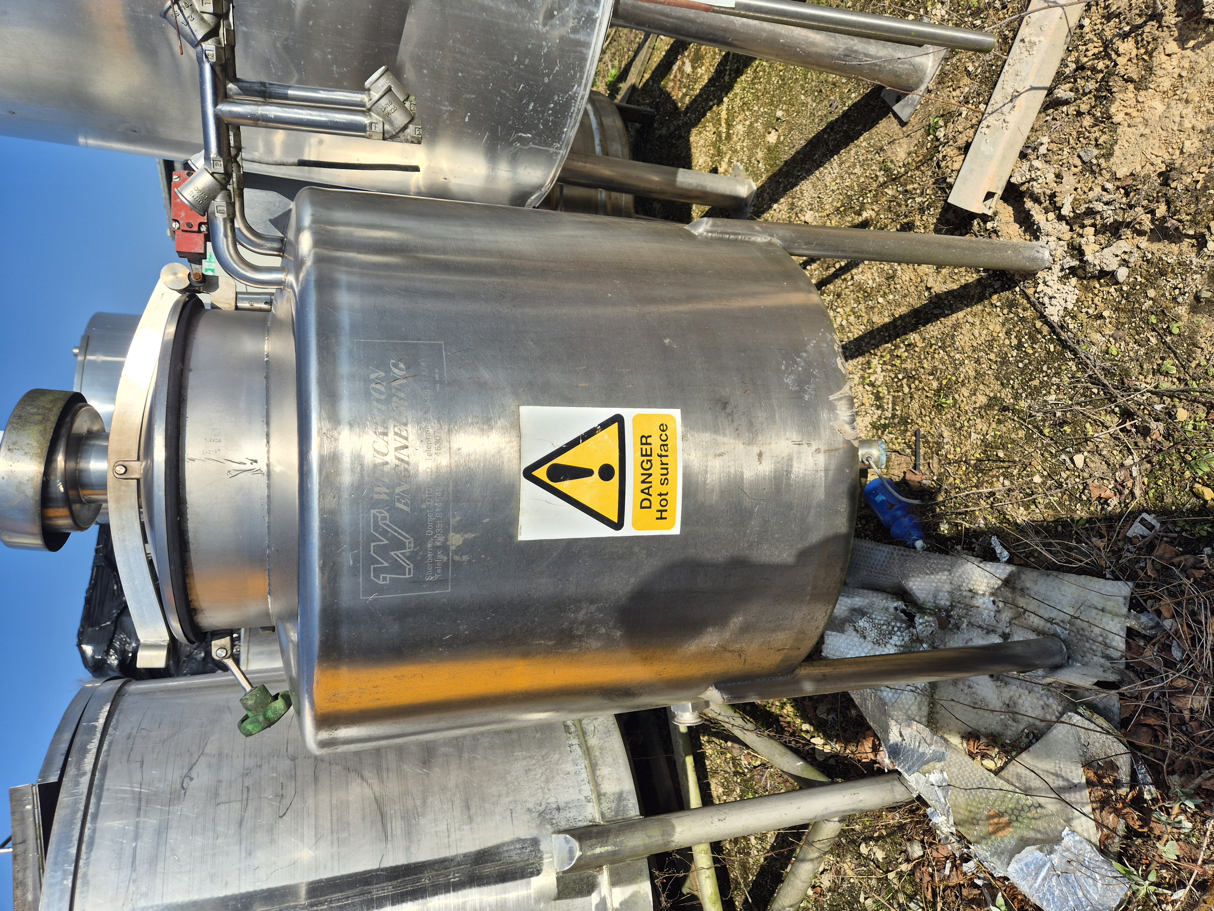 Used 300 Litre Stainless Steel Tank