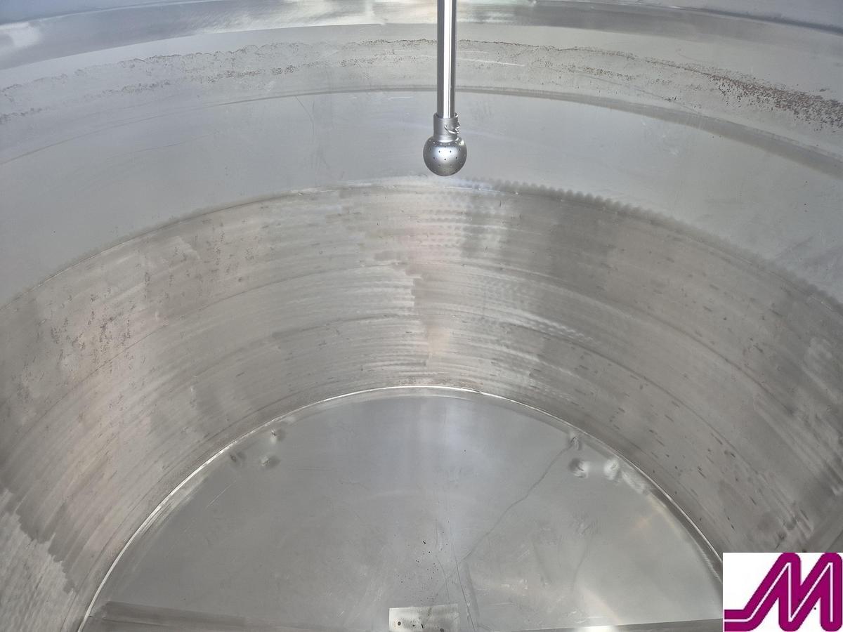 Used 2005 Abbfab Services Ltd 4,000 Litre Stainless Steel Jacketed Tank