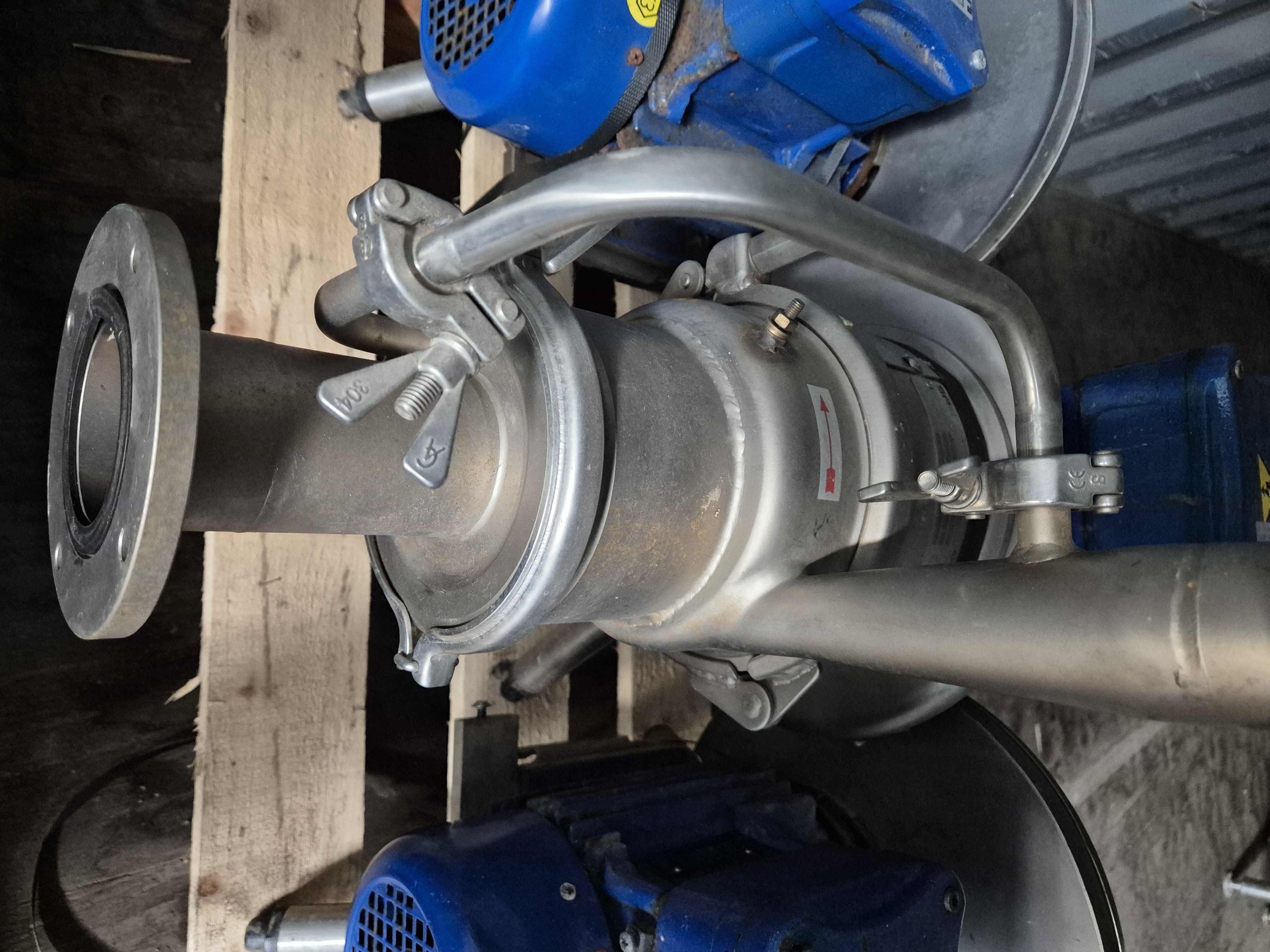 Used 2013 APV SPX Flow WS+ 20/15 110 Self Priming Centrifugal Pump