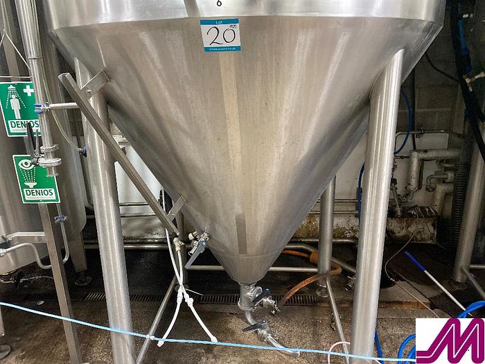 Used 2013 Malrex 30BB FVL Stainless Steel Jacketed Fermentation Vessel Serial/Vin: