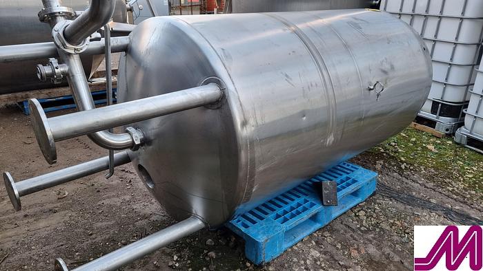 Used 1,500 Litre Stainless Steel Single Skin Tank