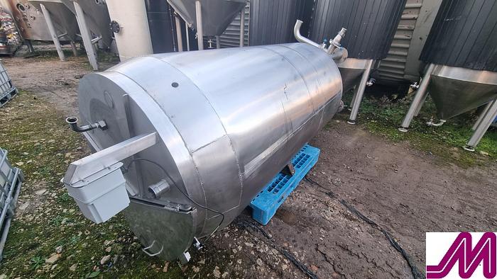 Used 1,500 Litre Stainless Steel Single Skin Tank