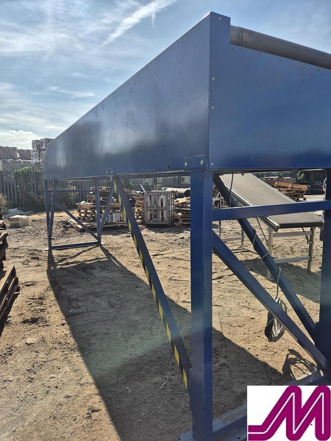 Used JP Conveyor Telescopic loading and unloading conveyor