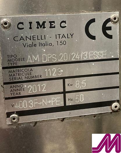 Used 2012 CIMEC Monobloc Riner Filler Capper 20/24/3 Counter Pressure Filler SUitable for Carbonated Drinks