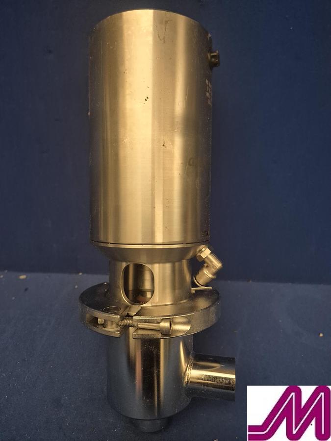 Used GEA Tuchenhagen Aseptomag Shut Off Valve with Control Head DN25
