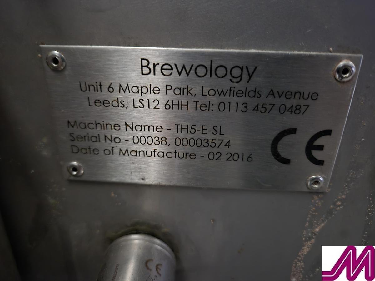 Used 2016 Brewology TH5-E-SL 2 Station Cask Washer