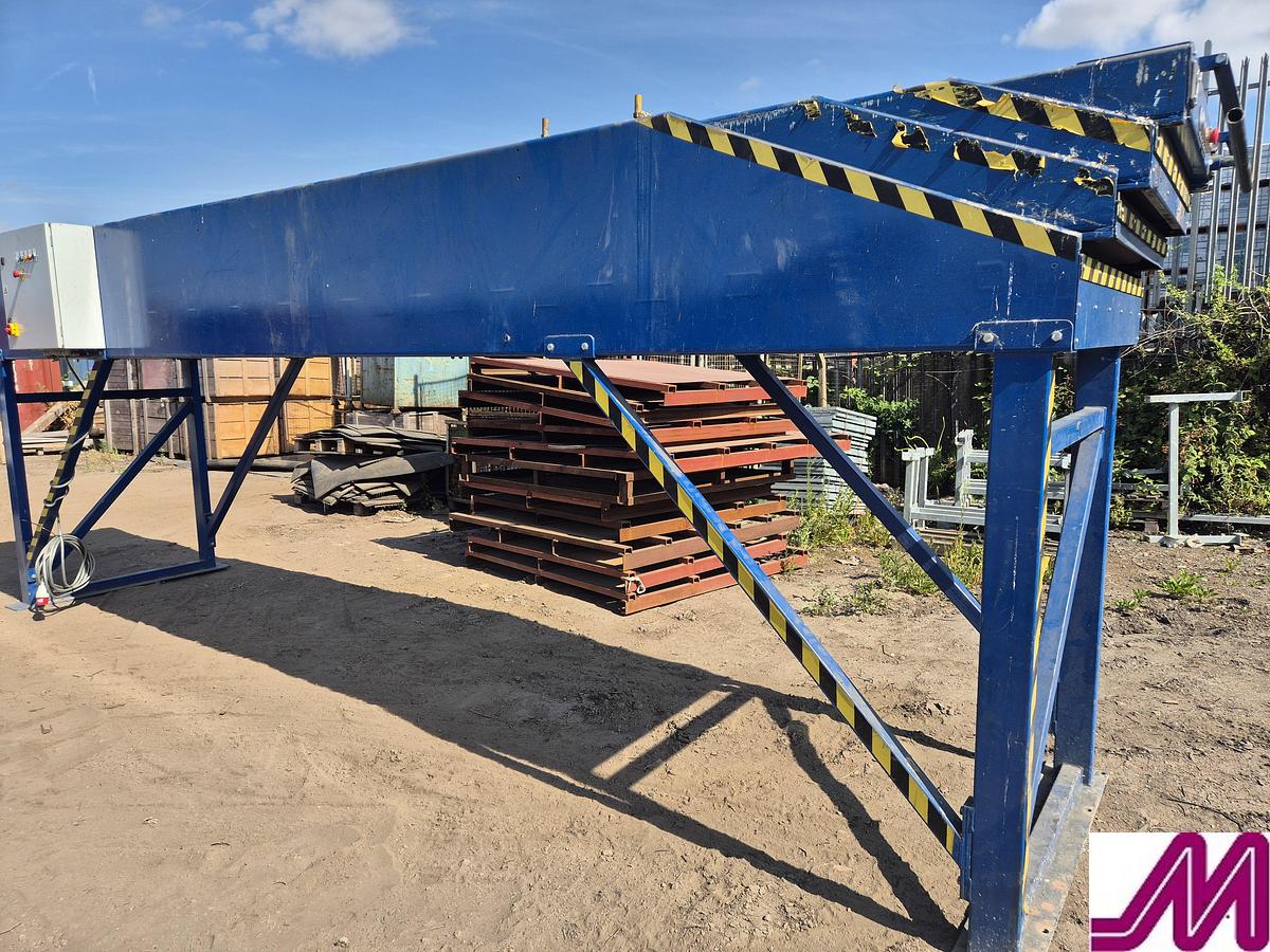 Used JP Conveyor Telescopic loading and unloading conveyor