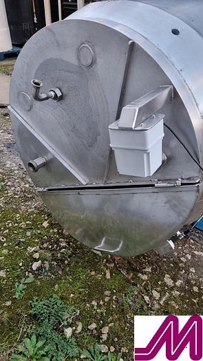 Used 1,500 Litre Stainless Steel Single Skin Tank