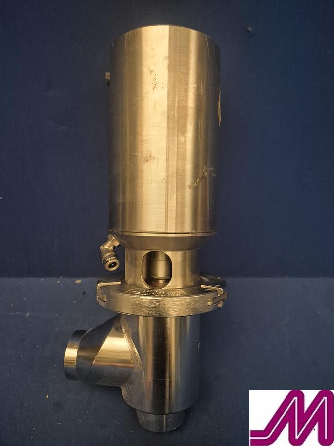 Used GEA Tuchenhagen Aseptomag Shut Off Valve with Control Head DN40
