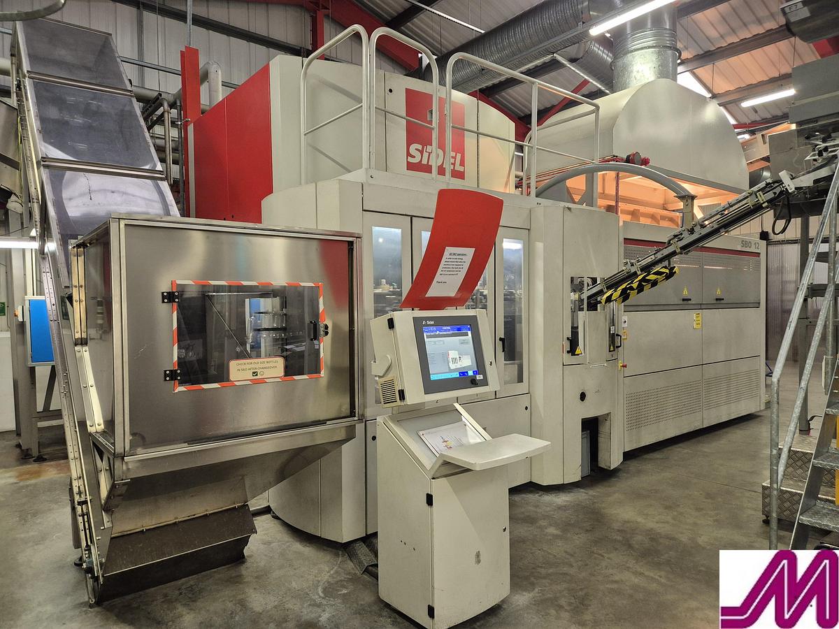 Used 2001 Sidel SBO Rotary Poly Bottle Blowing Line