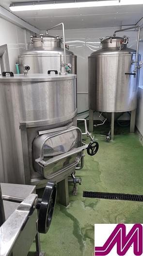 Used 5 BBl Complete Brewhouse with Fermenting Vessels