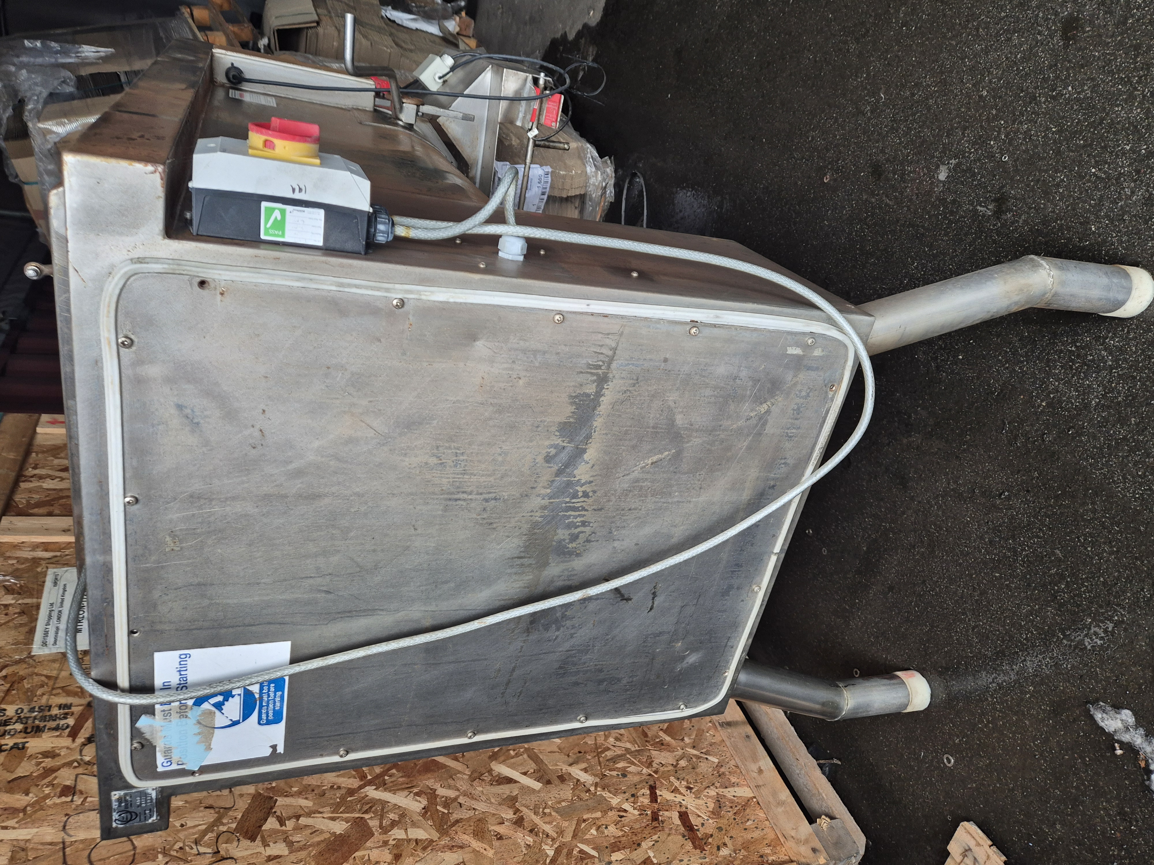 Used Risco RS 450 Paddle Mixer