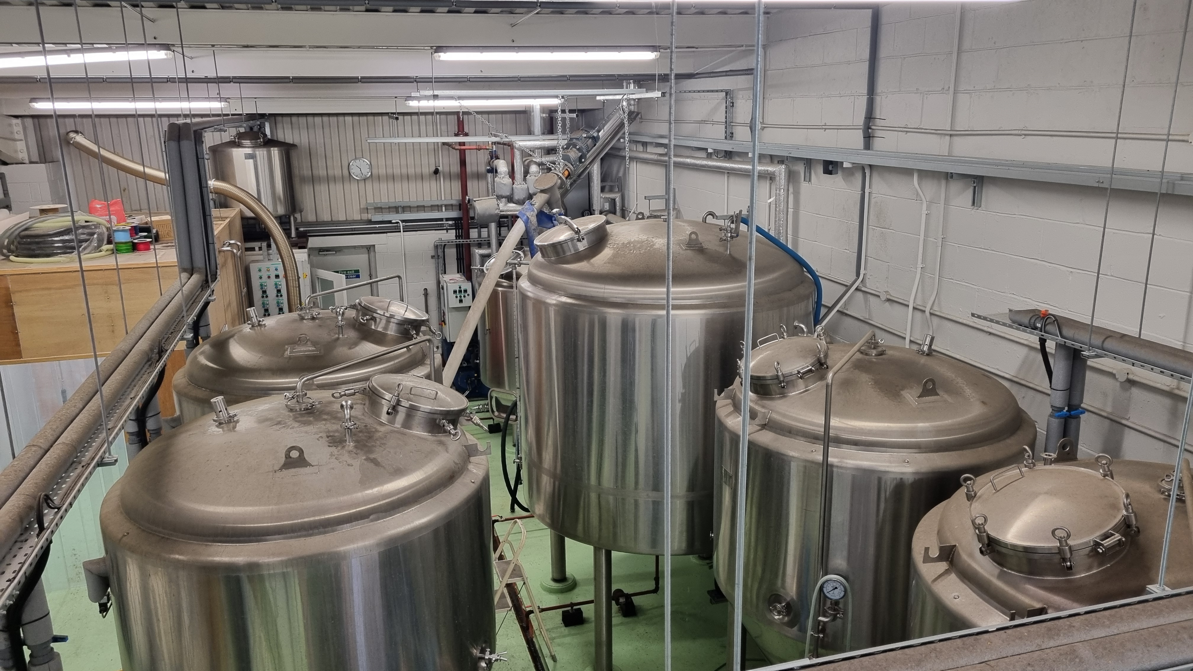 Used 2016 Complete 10 bbl Brewery with Fermenting Vessles and Steam Generator Jintan