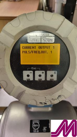 Used Endress & Hauser Promag 53H 4" Stainless Steel Flow Meter with Display