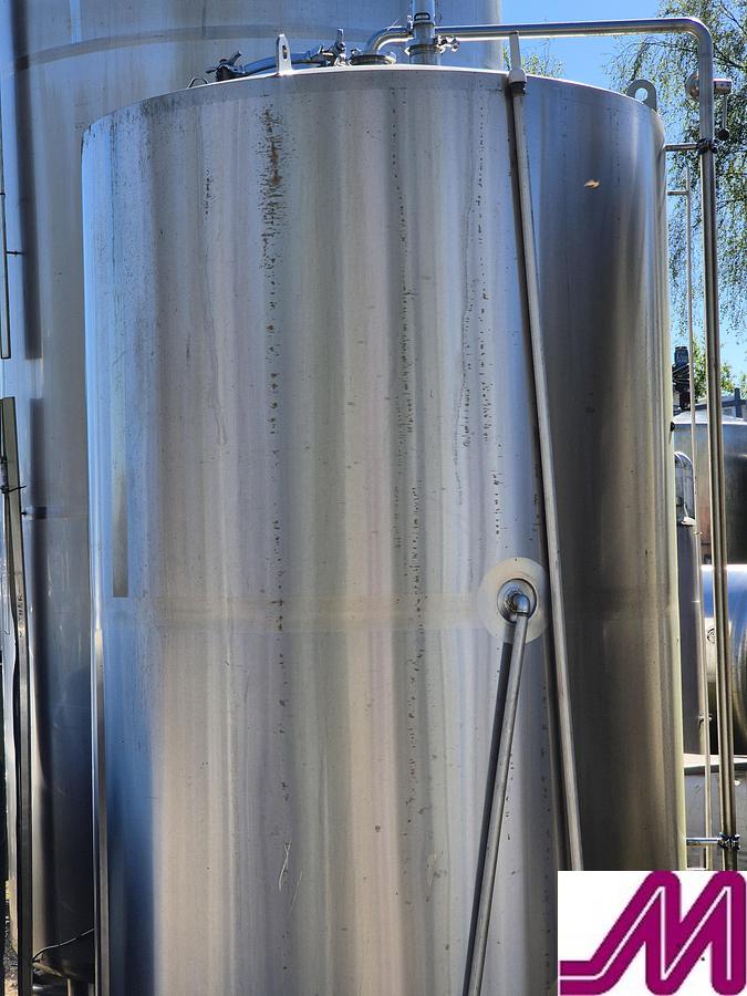 Used Stainless Steel Jacketed Conditioning Tank