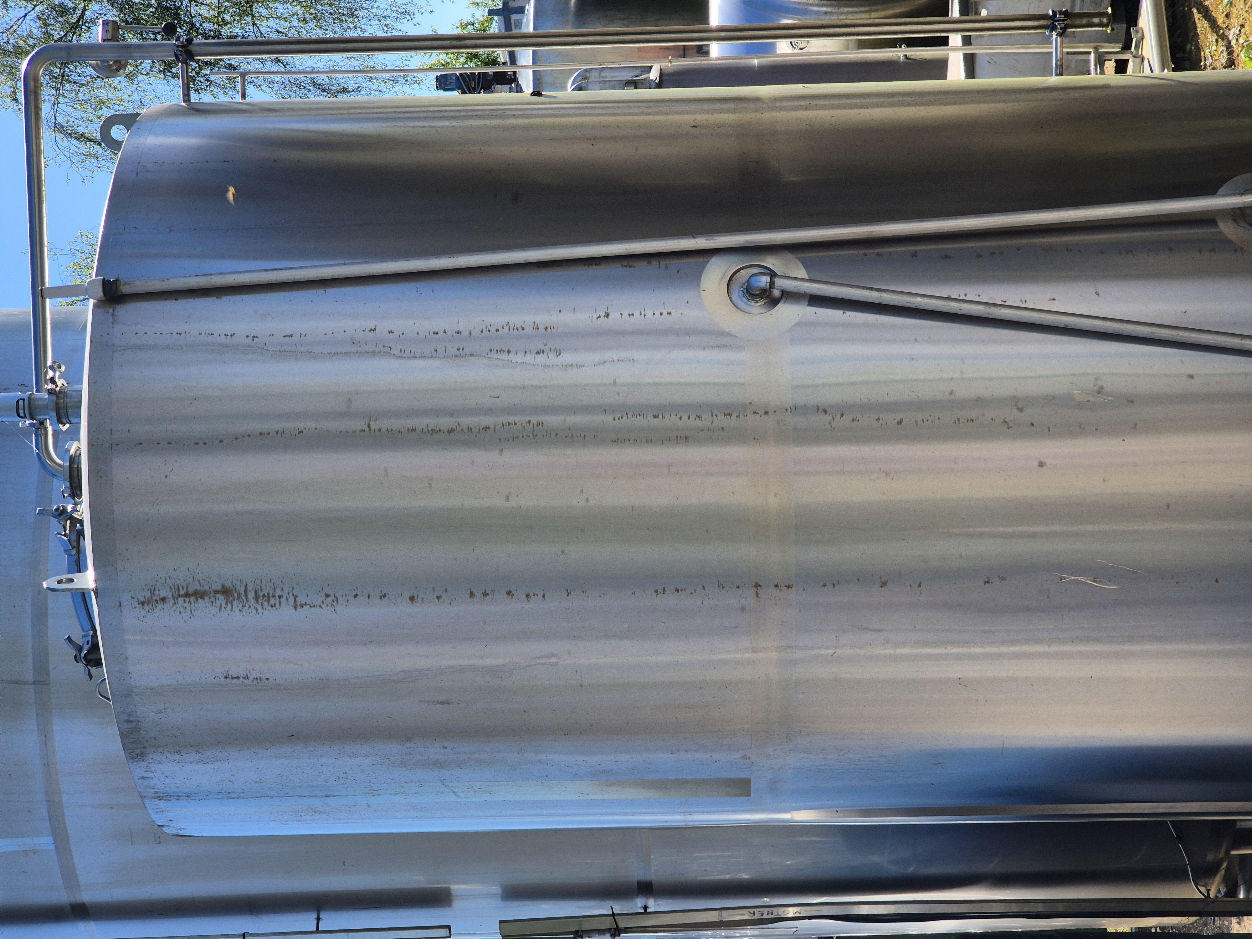 Used Stainless Steel Jacketed Conditioning Tank