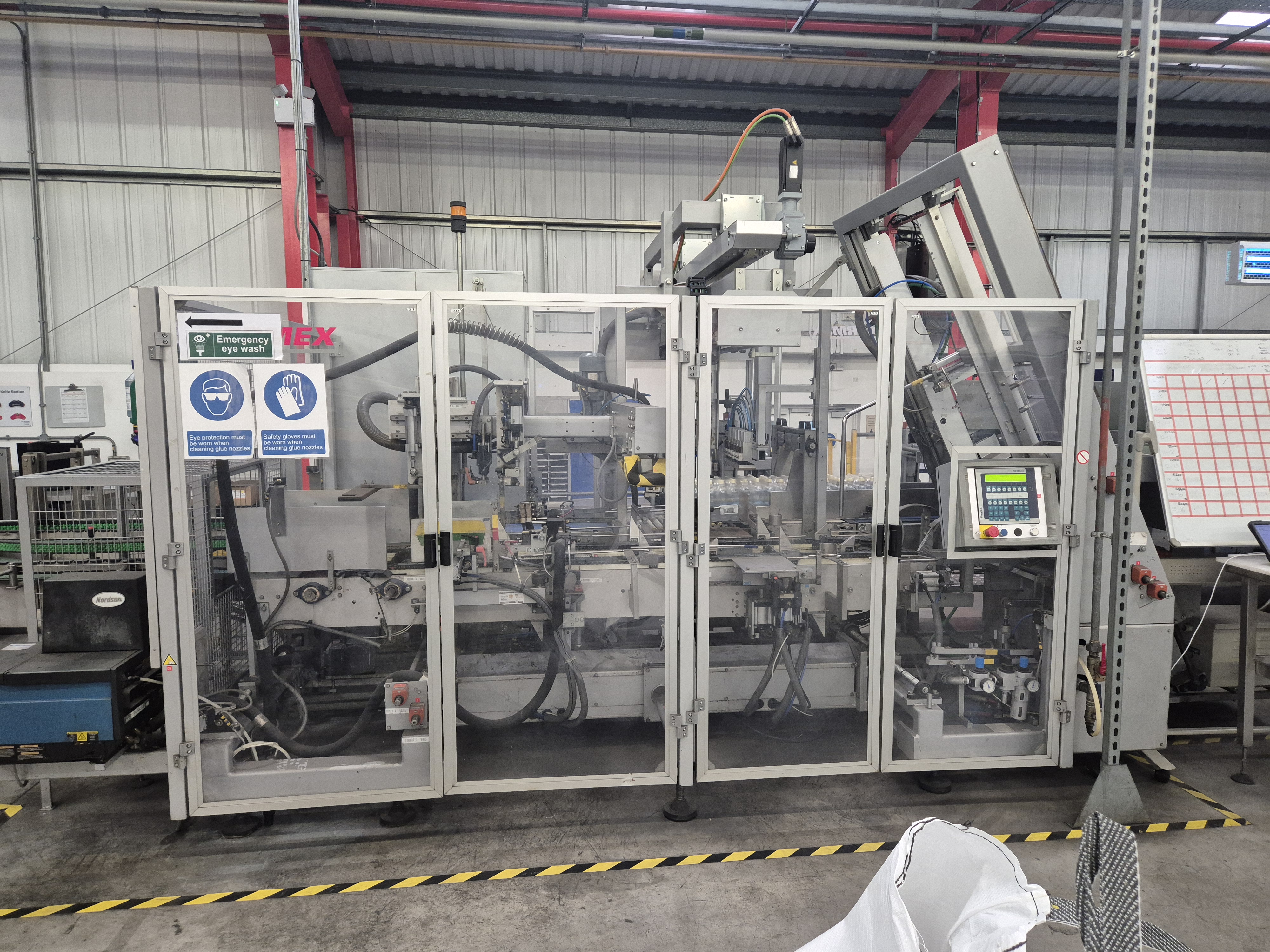 Used 2001 Cermex WB 4500 Automatic Tray Erector