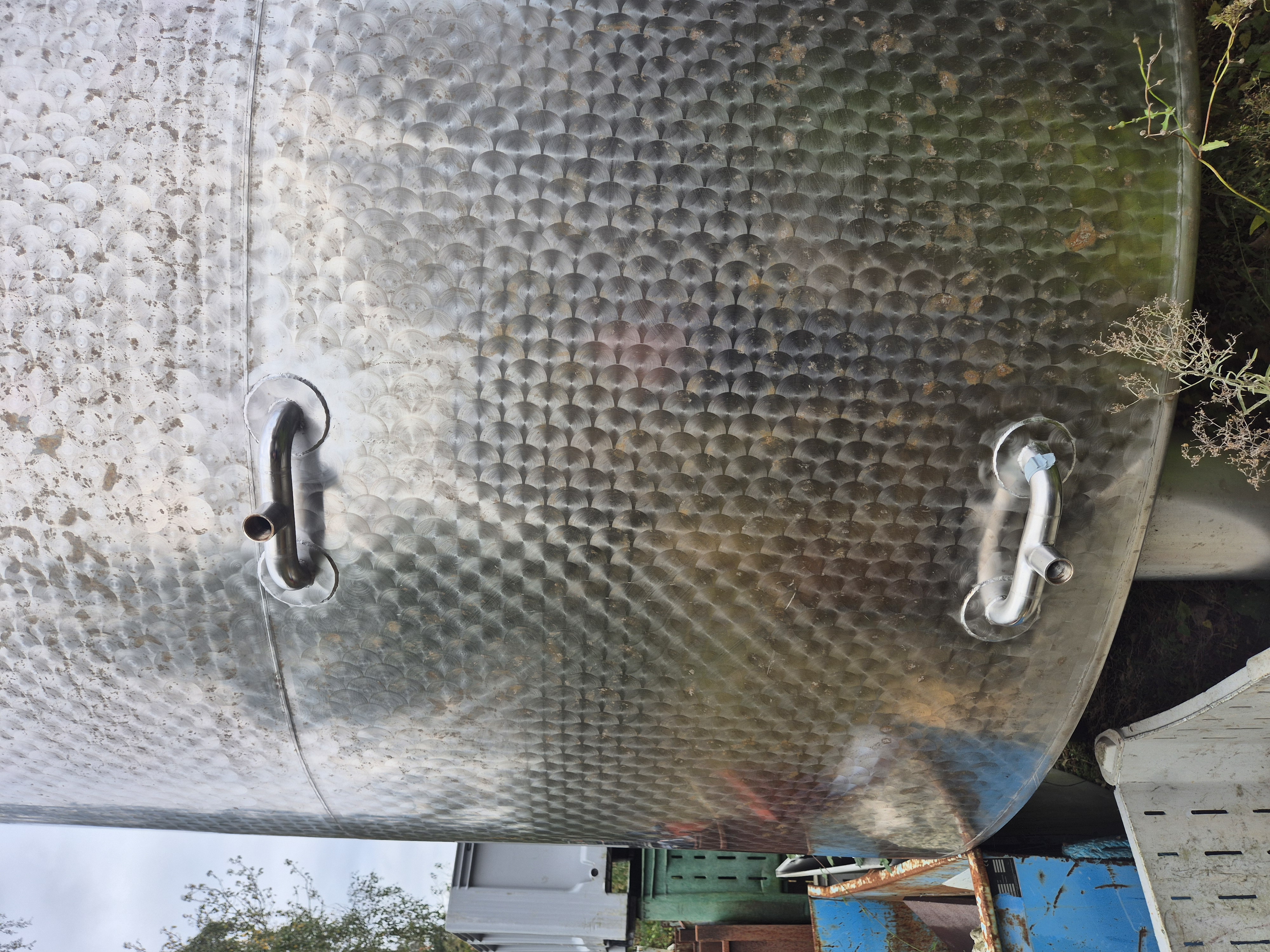 Used Moeschle 12,800 Litre Stainless Steel Hot Liquor Tank