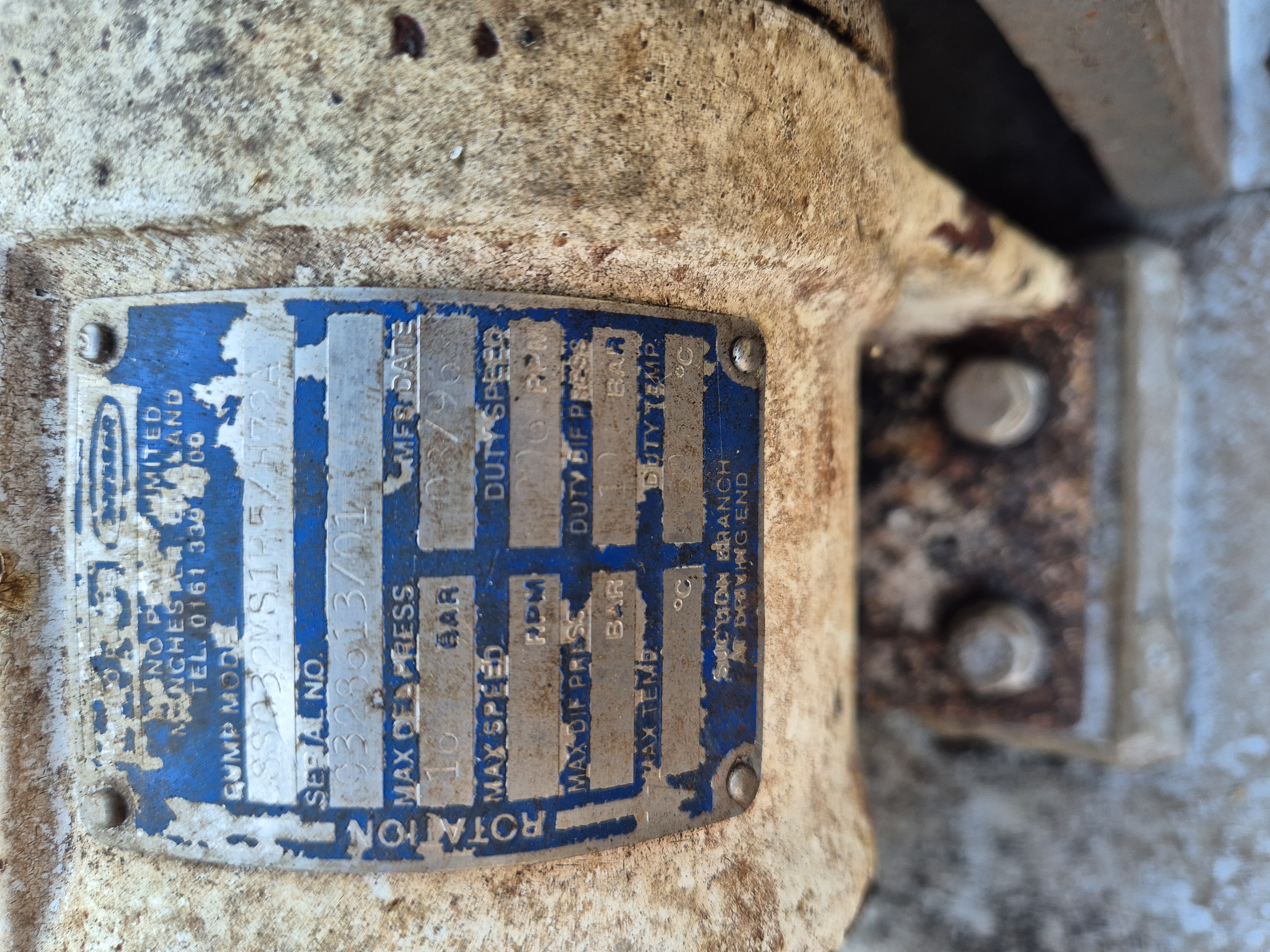 Used Mono SS032/MS1R5 Pump