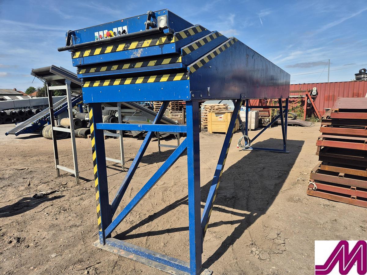 Used JP Conveyor Telescopic loading and unloading conveyor