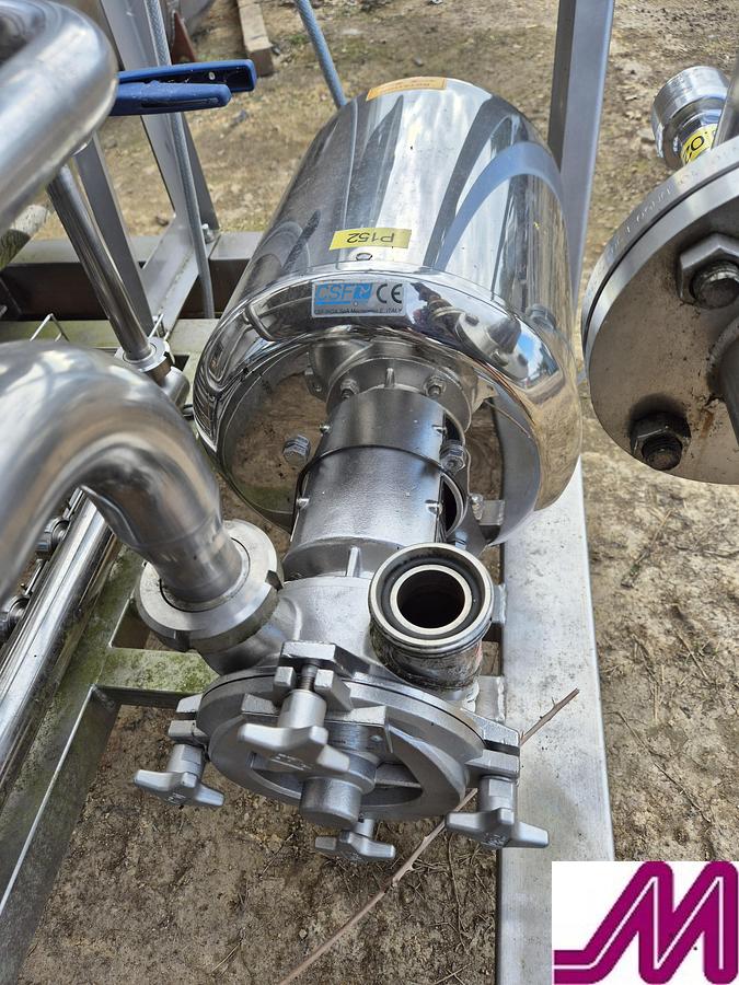 Used 2018 Priamo  Process Skid with 2 x 2,000 Litre Tanks
